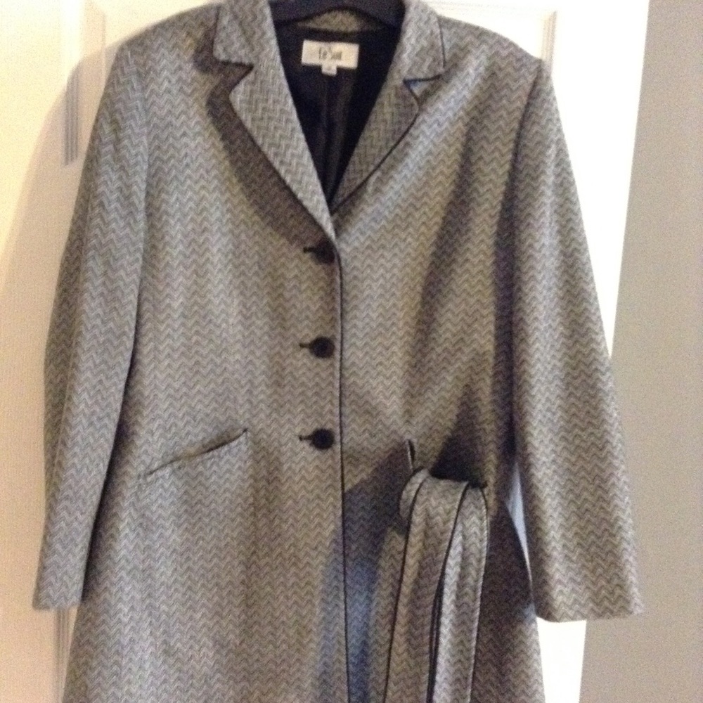 Black and white Jacket